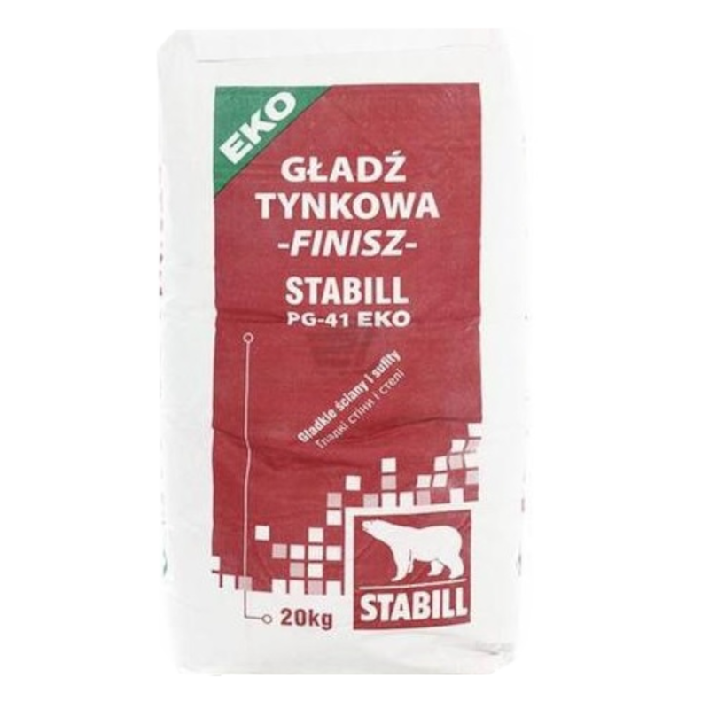 Шпаклівка STABILL PG-41 EKO (5900280500083), 20 кг